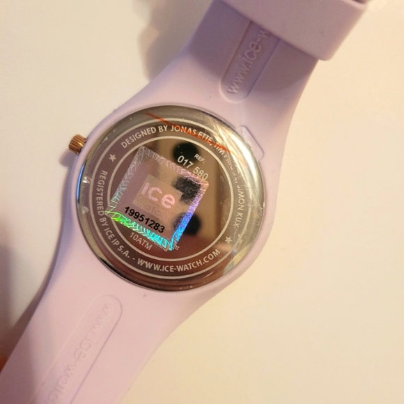 Ice‎ Silicone Lavender Watch With Floral Design NWOT main image 6
